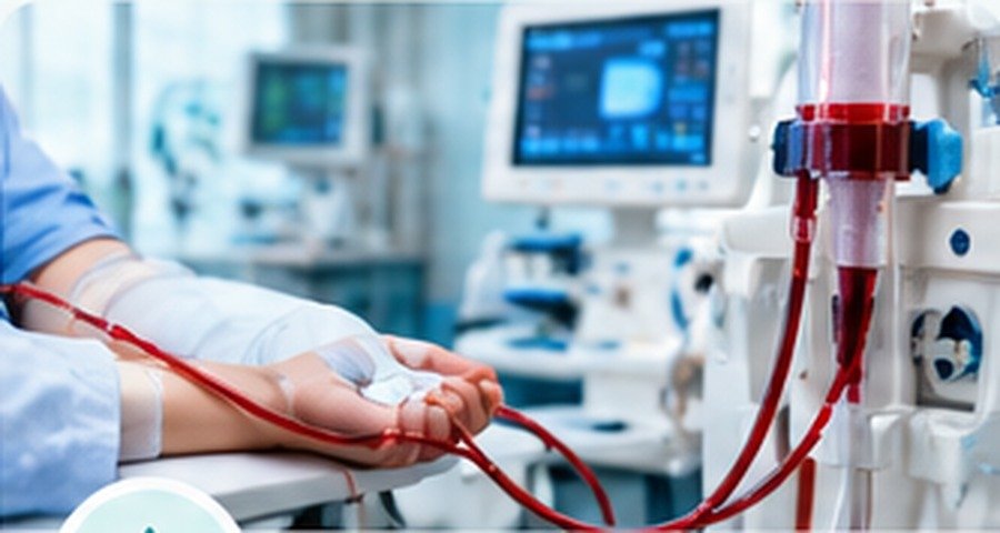 Modern hospital treatment environment
